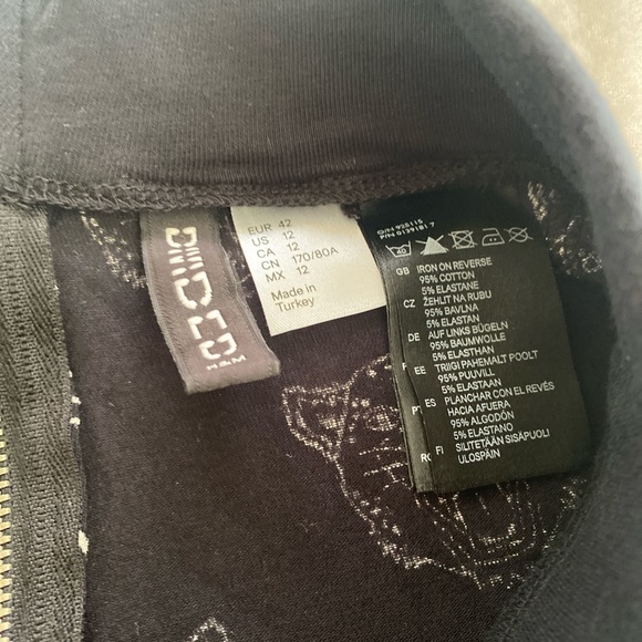 H&M tiger print twirly dress size 12 - Picture 2 of 4